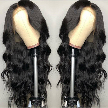 Factory Wholesale European And American Women's Wigs Amazon Cross-Border Hot Sale Long Curly Hair 1 Meter Long Curly Hair Black