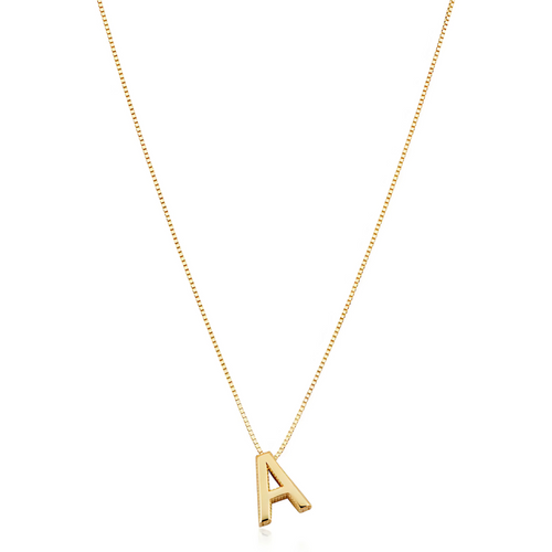 LoveNote™ | Gold Letter Initial Necklace