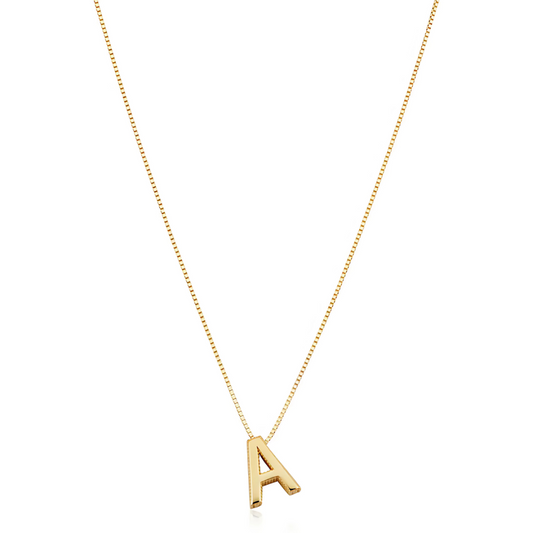 LoveNote™ | Gold Letter Initial Necklace
