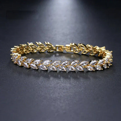 Nemorina Foliora Bracelet | Rose Gold