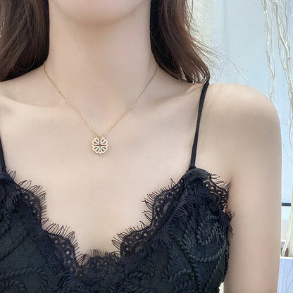 Amora Quadrifolia Necklace | Gold