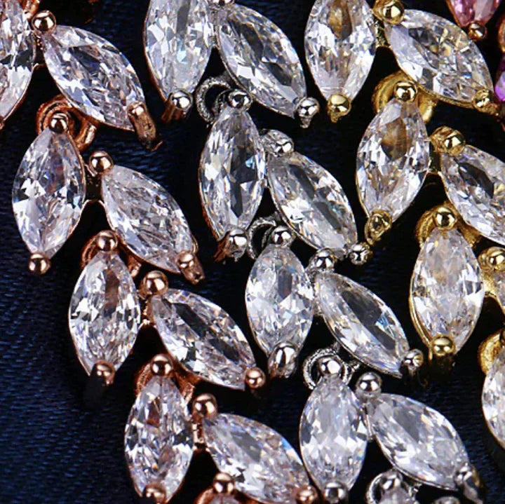 Nemorina Foliora Bracelet | White Gold