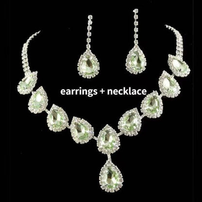 Blue Zirconia Necklace