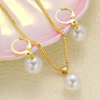 Earrings Women's High-grade Earrings Jewelry Suit