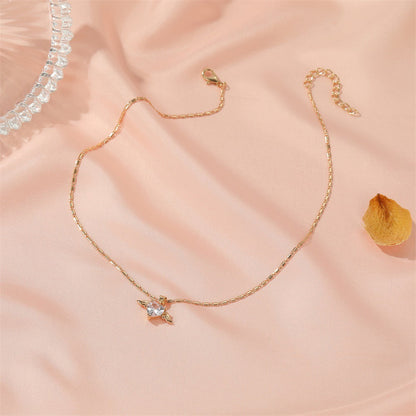 Heart Wings Necklace For Women