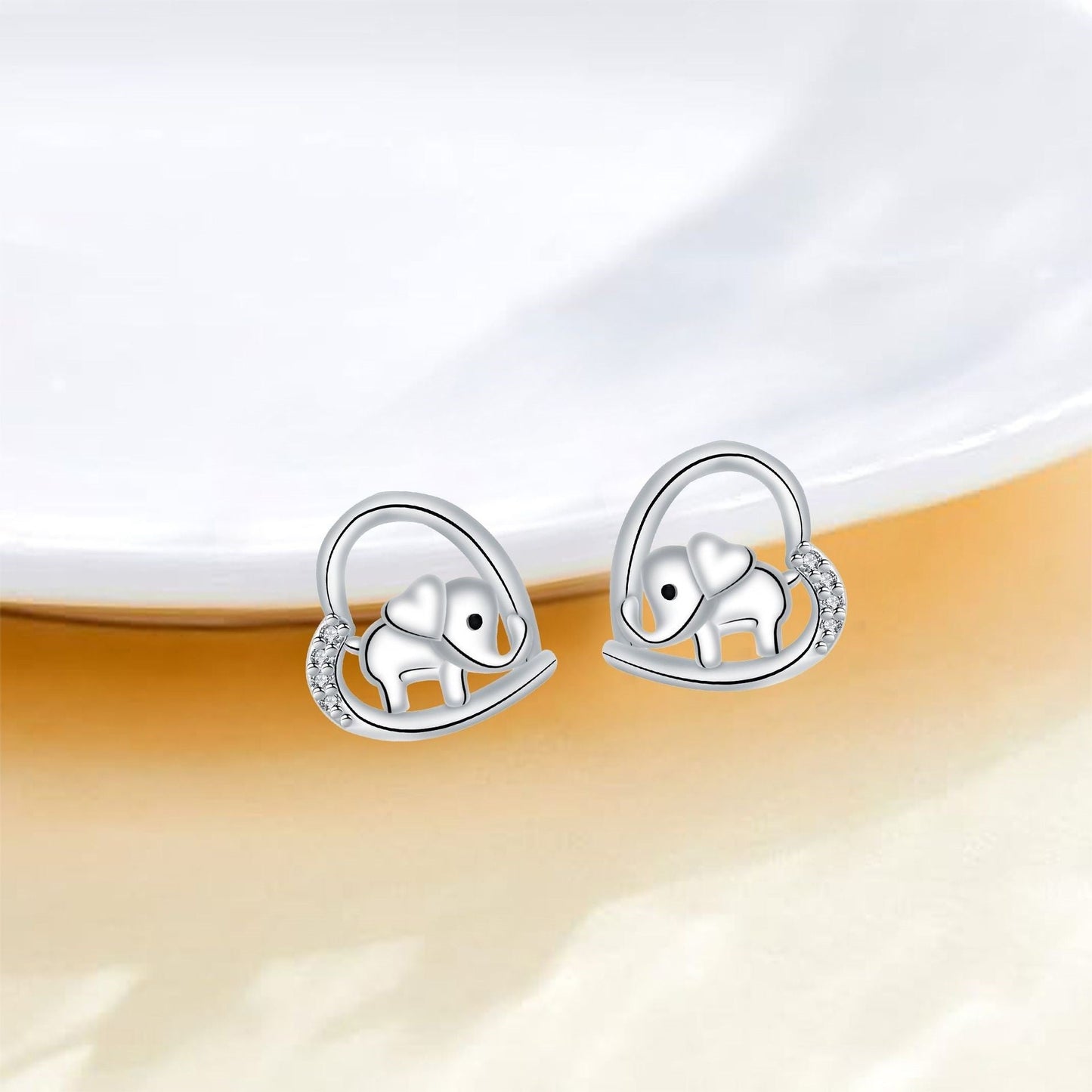Elephant TK Earrings For Women