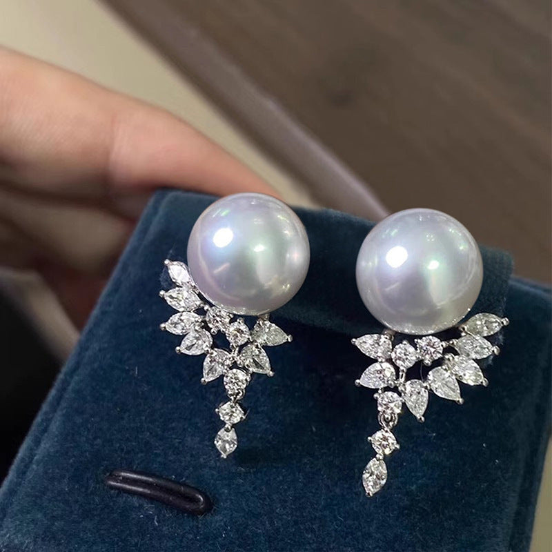 Pearl Earrings For Women Elegant