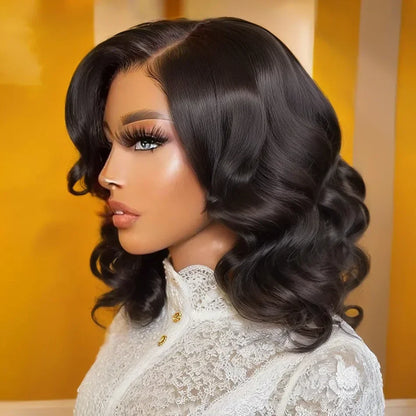 Body Wave Short Human Hair Wigs