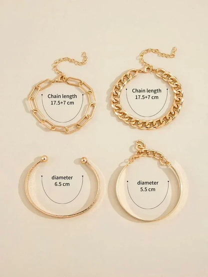 Elan™ | Gold Bracelet Set