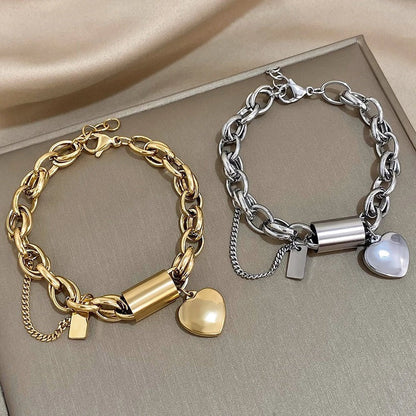 Heartened™ | Gold Chunky Bracelet